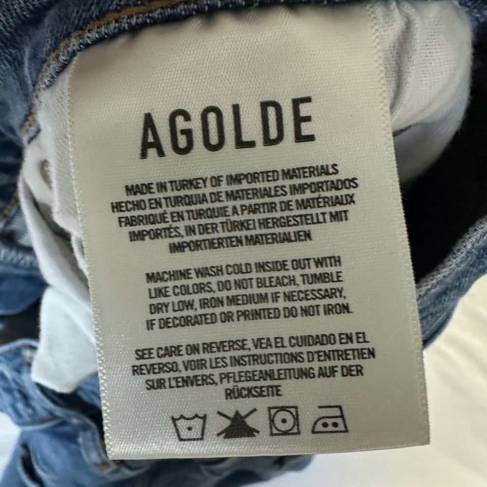Agolde Riley Crop Jeans - Picture 4 of 7